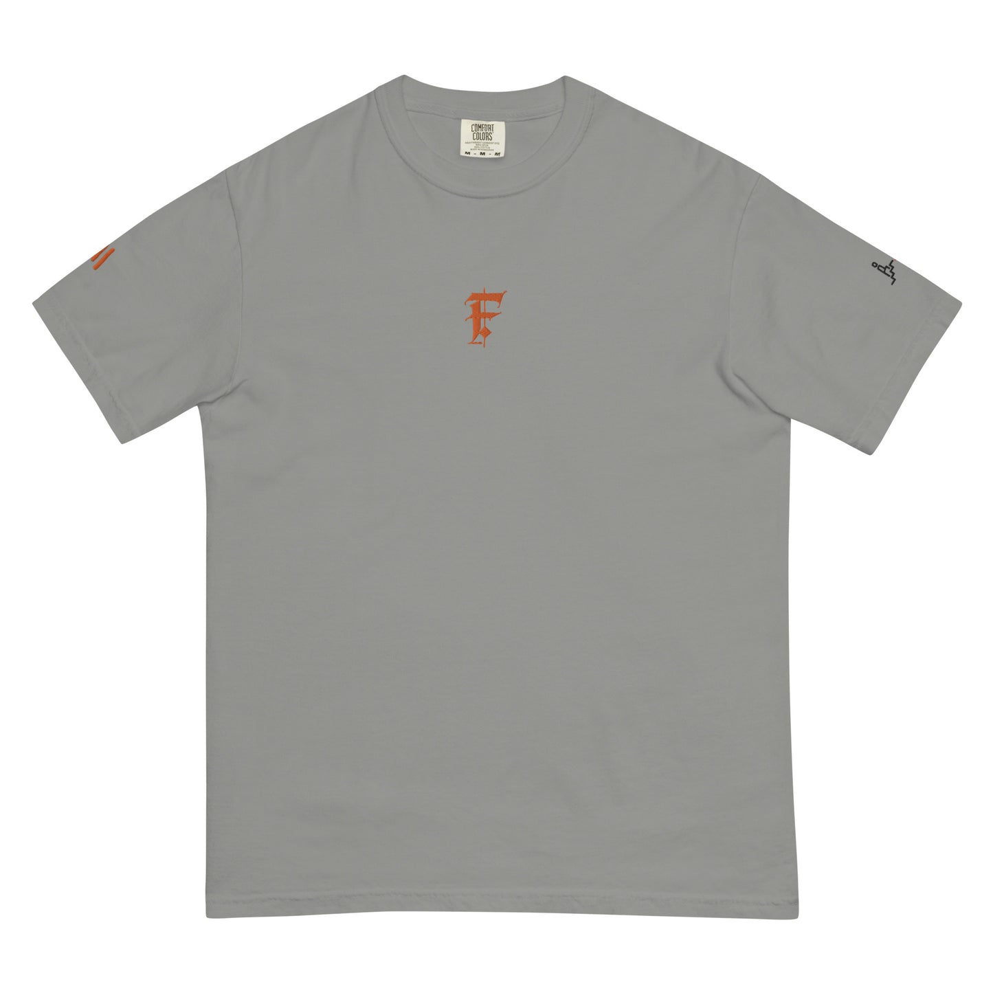 Fear heavyweight embroidered t-shirt