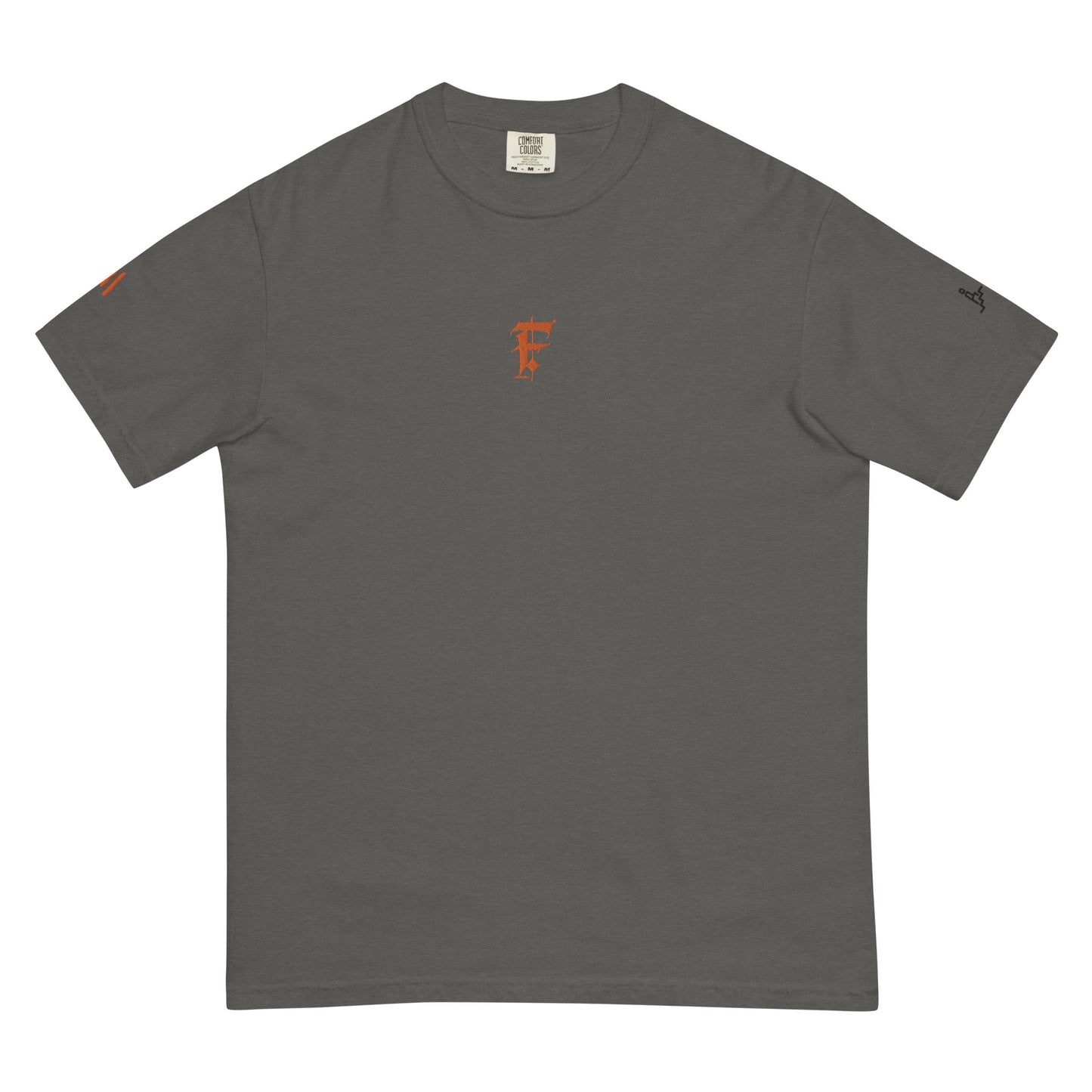 Fear heavyweight embroidered t-shirt