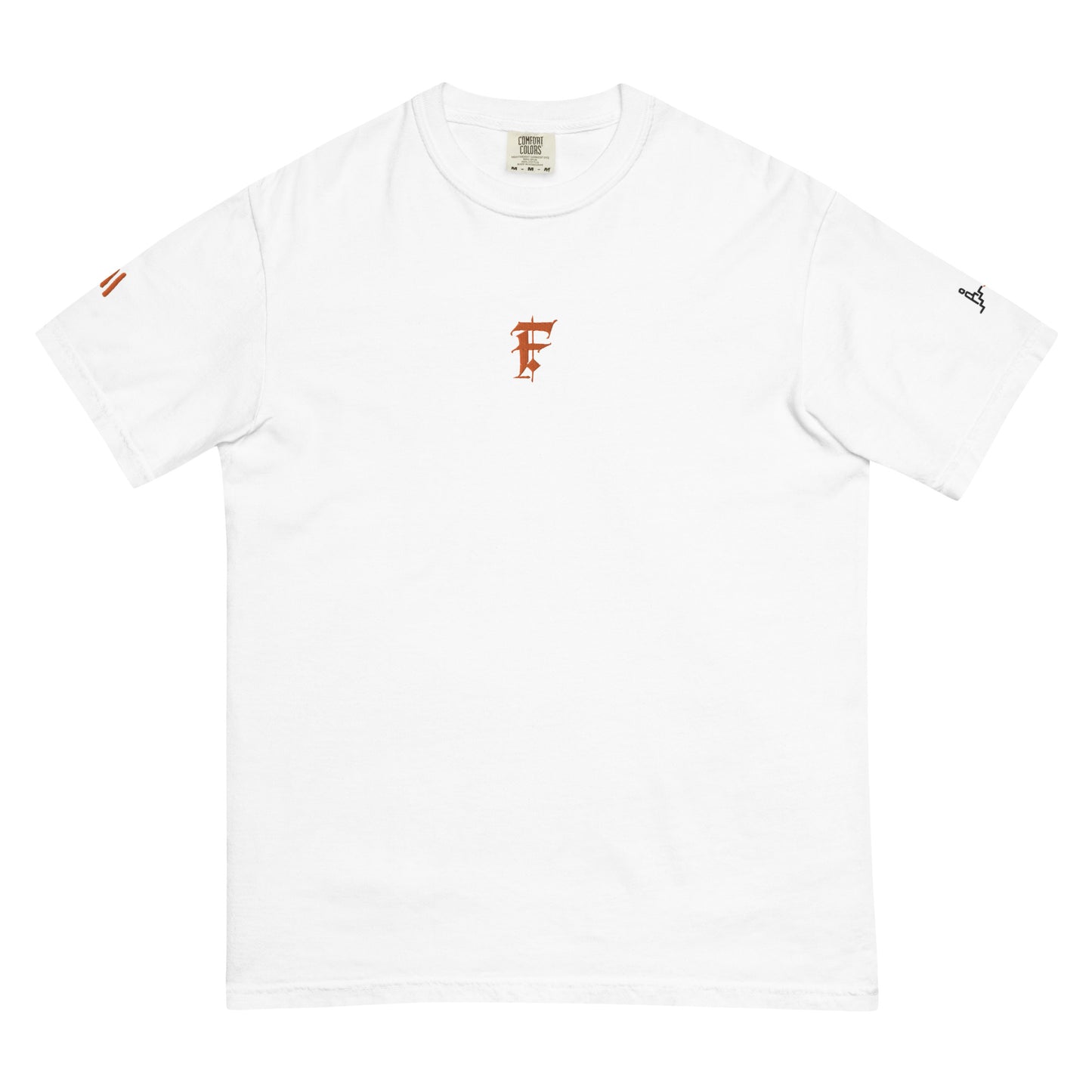 Fear heavyweight embroidered t-shirt